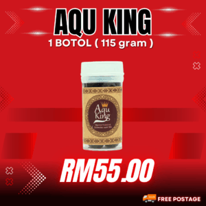 AQU KING UNTUK LELAKI 1 BOTOL